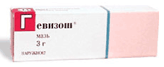 Противовирусная мазь "Гевизош"