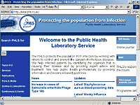 сайт Public Health Laboratory Service
